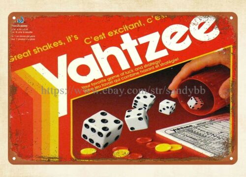 Board Game Yahtzee - Yahtzee 1993 Dice Family Board Game,