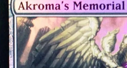 Board Game Quest - Carte Proxy Personalizzate Akroma's Memorial/Akromas Will,