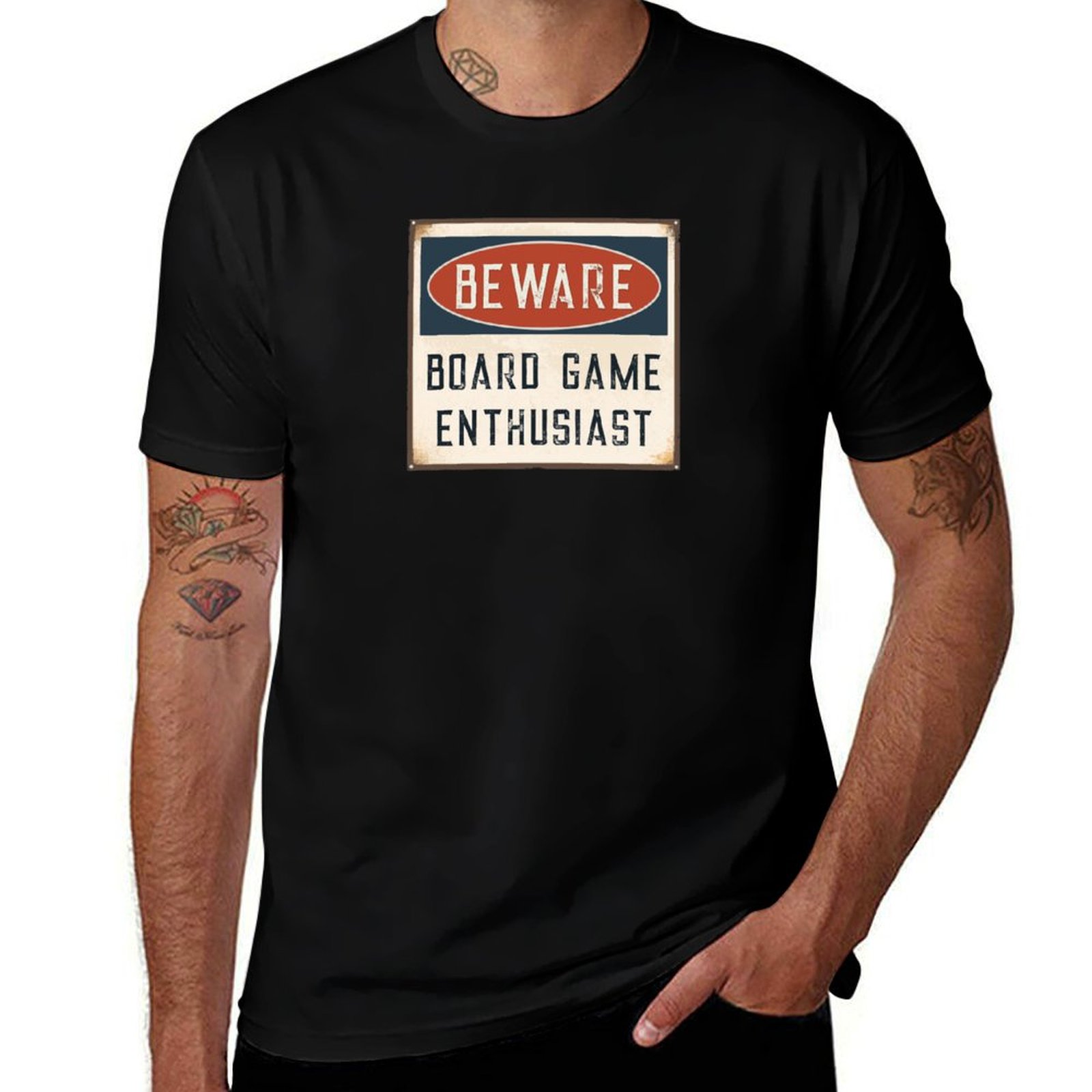 Board Game Geek - T-shirt a maniche corte da allenamento