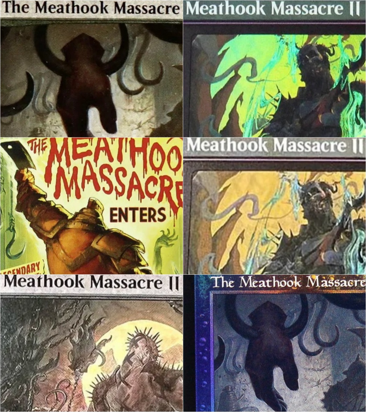 Board Game Quest - The Meathook Massacre Carte proxy magiche