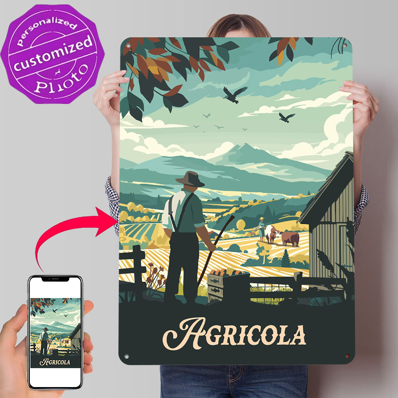 Board Game Inspiration - Poster in Metallo con Texture 3D