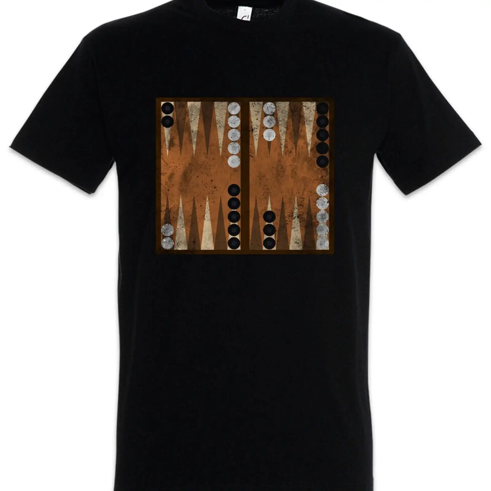 Board Game Geek - T-shirt Backgammon: Gioco, Gamer, Retrò, Geek,