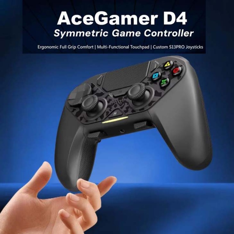Board Game Android - Controller Wireless AceGamer D4 per Steam,