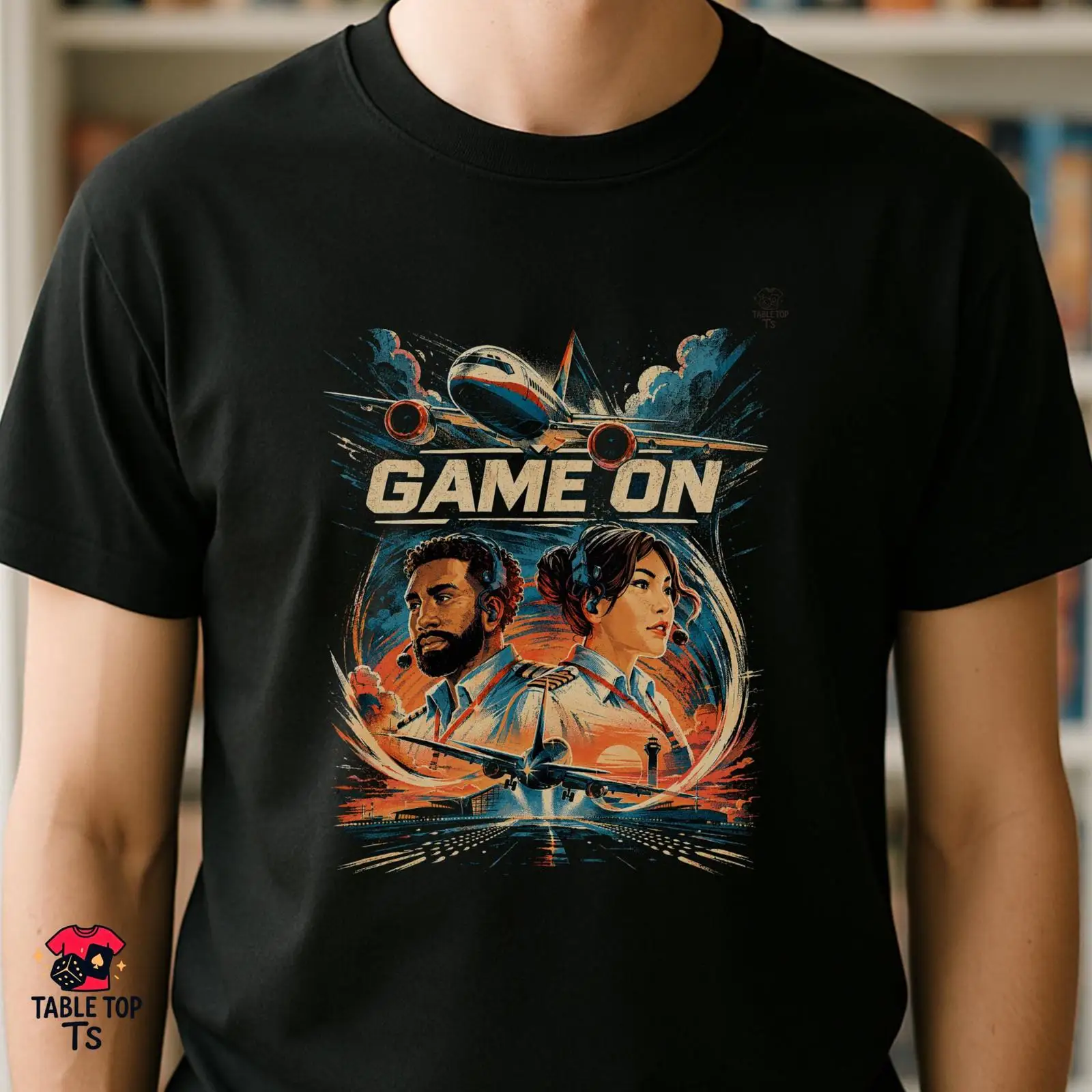 T-shirt GAME ON ispirata a Sky - Board Game Inspiration recensione e prezzo