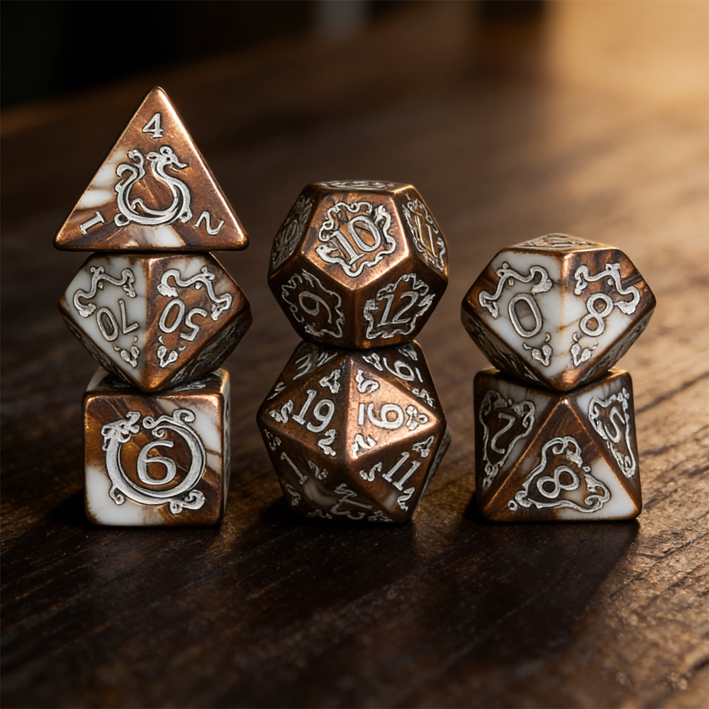 DND Dice 7 Pz/set Modello Drag - Dice Set Polyhedral recensione e prezzo