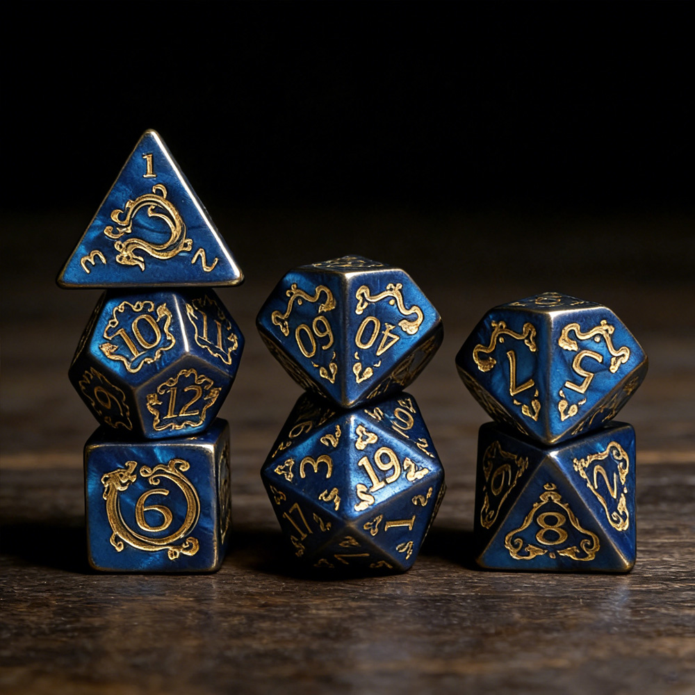 DND Dice 7 Pz/set Modello Drag - Dice Set Polyhedral recensione e prezzo