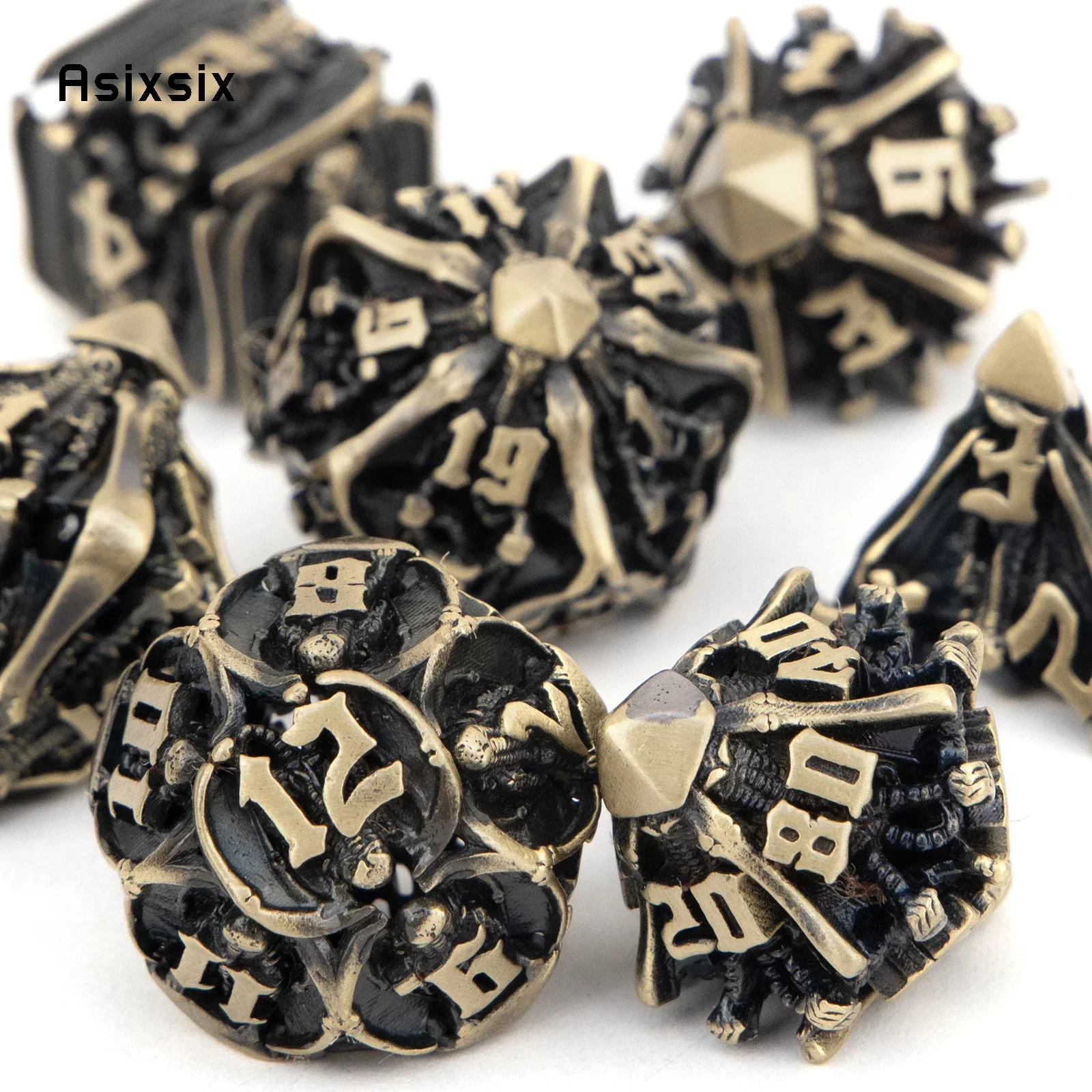 Dadi in metallo, perfetti per  - Dice Set Polyhedral recensione e prezzo