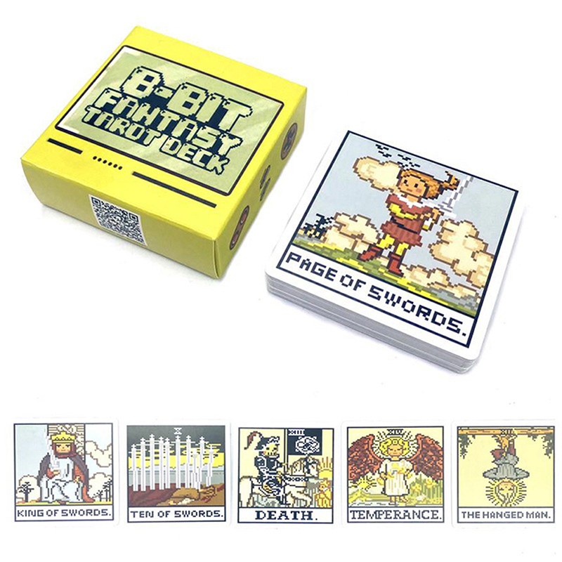 1 scatola 8 Bit Fantasy Tarot  - Board Game Oracle recensione e prezzo