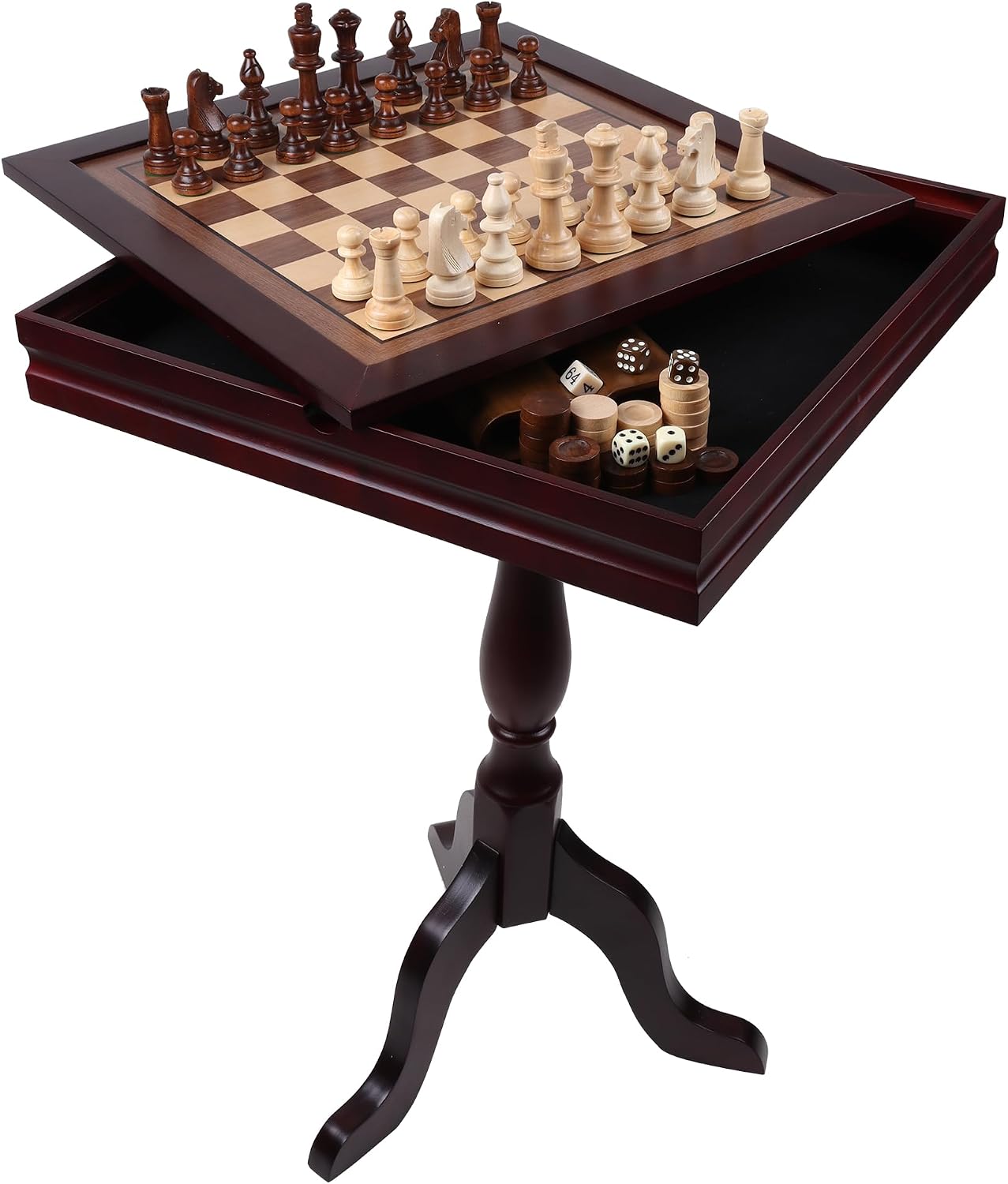 Set da gioco 3 in 1 con scacch - Board Game Vault recensione e prezzo