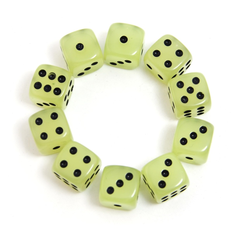 Confezione da 10 dadi D6 a 6 f - Board Game Yahtzee recensione e prezzo