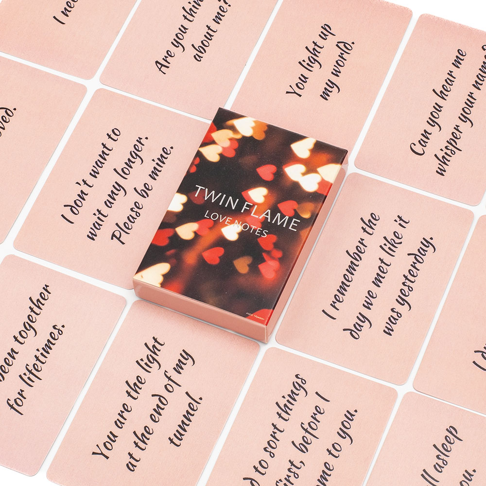 Twin Flame Love Notes Carte Or - Board Game Oracle recensione e prezzo