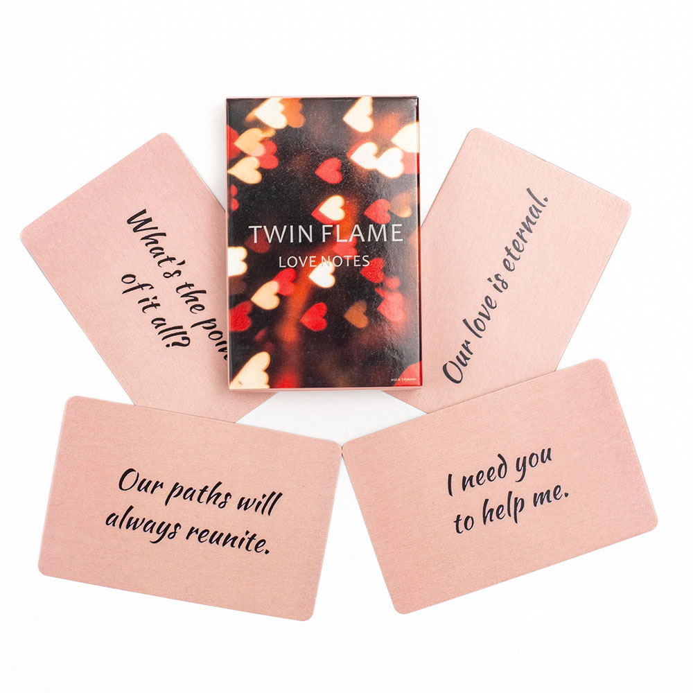 Twin Flame Love Notes Carte Or - Board Game Oracle recensione e prezzo