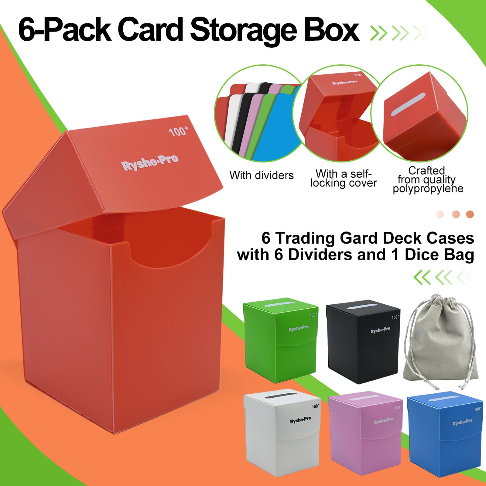 Scatola Porta Carte TCG per 10 - Board Game Organization recensione e prezzo