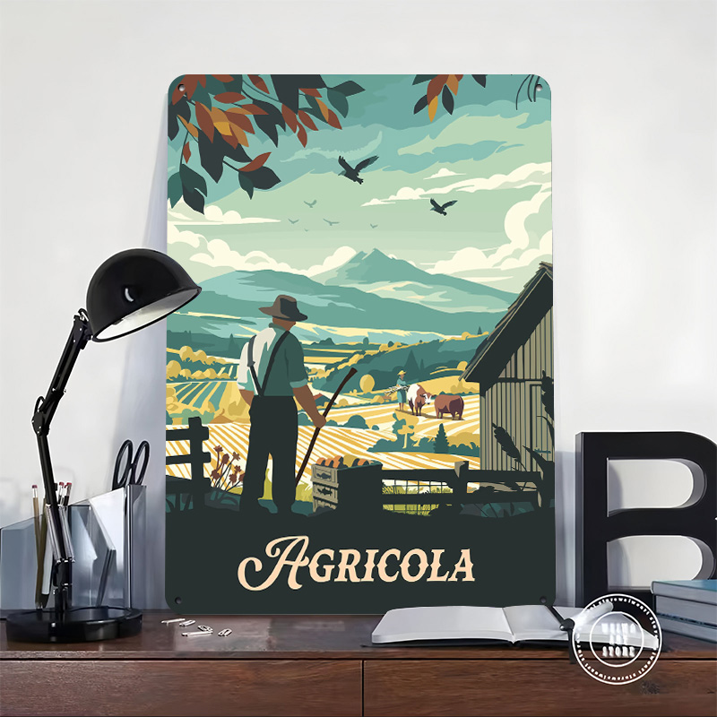 Poster in Metallo con Texture  - Board Game Inspiration recensione e prezzo