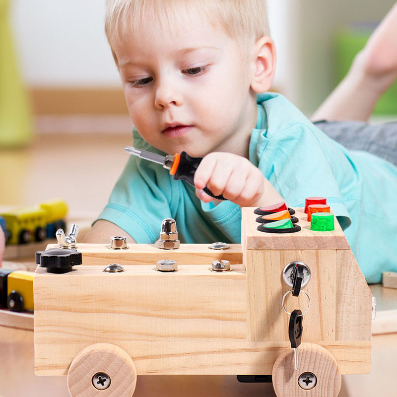 Legno Montessori Occupato Bord - Board Game Organization recensione e prezzo