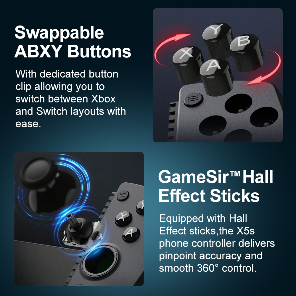 GameSir X5s Gamepad per Telefo - Board Game Android recensione e prezzo