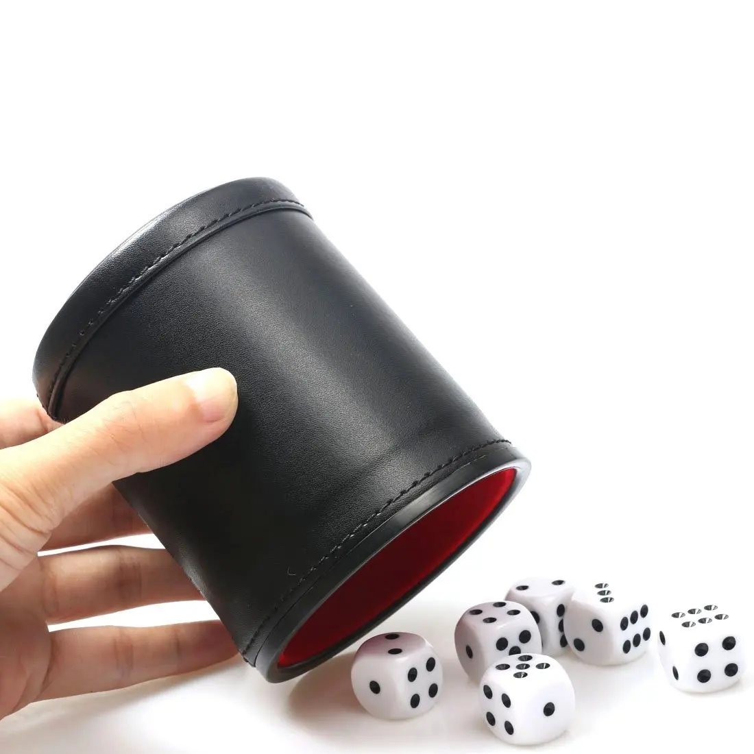 Coppa per Dadi in Pelle con Co - Board Game Yahtzee recensione e prezzo